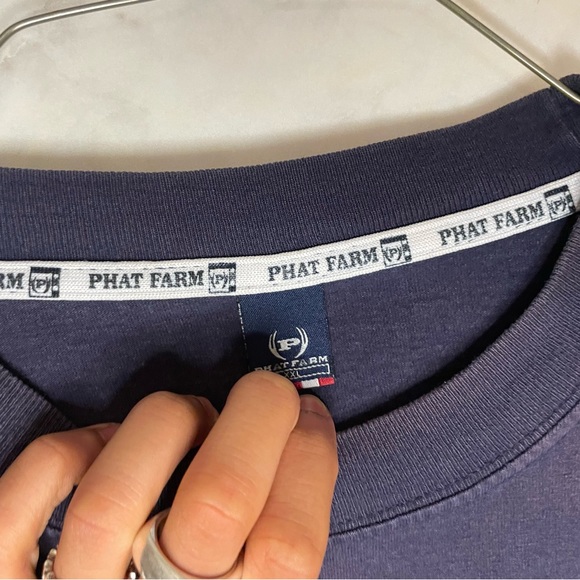 Y2K Phat Farm Long Sleeve Tee - Picture 5 of 11